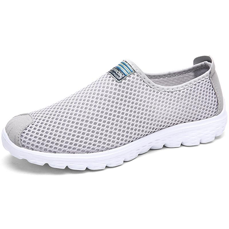 Men's Shoes Sneakers Csual Shoes Breathable Flats Mesh Running Sapato Size