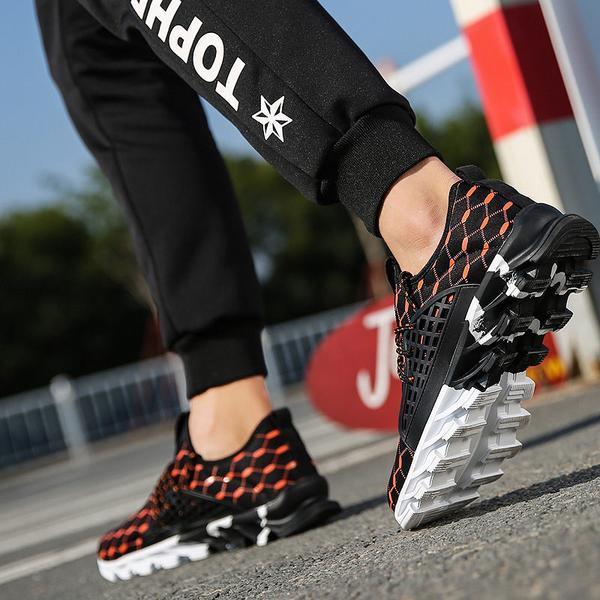 Mens Light Breathable Running Shoes Sneakers