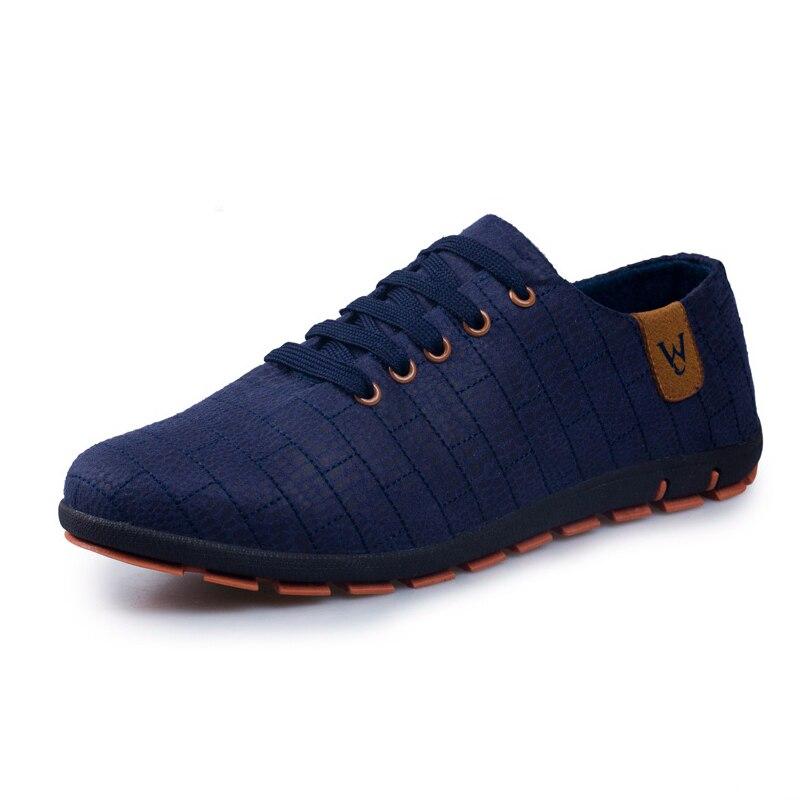 Men's Fashion Casual Shoes Genuine Leather Comfortable Flat Sneakers