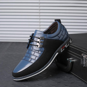 Shoes - Big Size Men's Oxfords Leather Shoes
